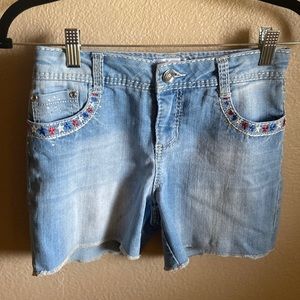 High Rise Girls Shorts